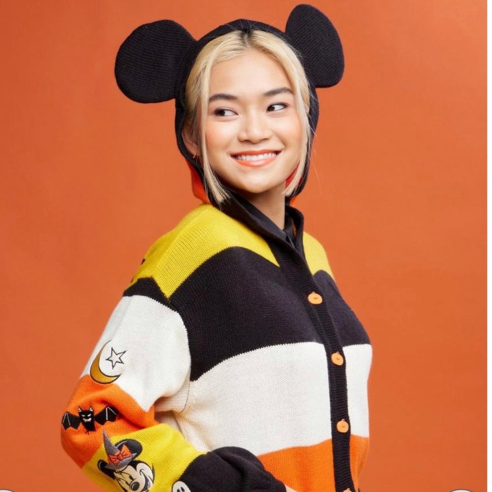 Her Universe Hot Topic Mickey Halloween Cardigan Size S